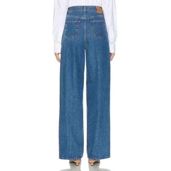 TOTEME High Waist Wide Leg 27” - Picture 3 of 7